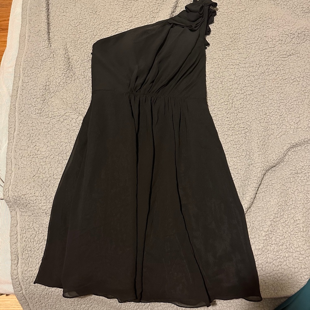 Azazie Black Dress